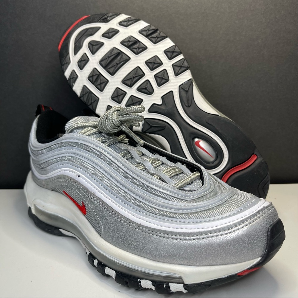 Nike Air Max 97 OG Metallic Silver Bullet Running DQ9131-002 Size 7.5 Women’s
